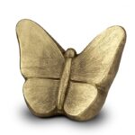 Butterfly Gold Urn 3L